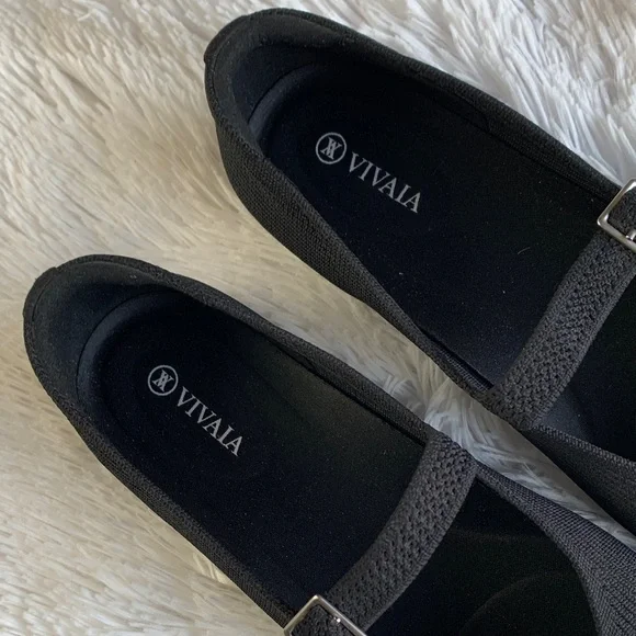 Vivaia Black Margo Mary Janes Shoes - Picture 10 of 16